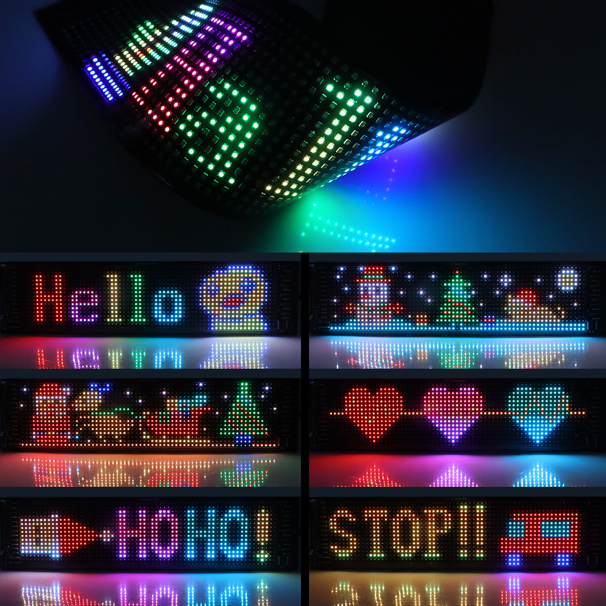 AutoGlowy - Flexible LED Message Display