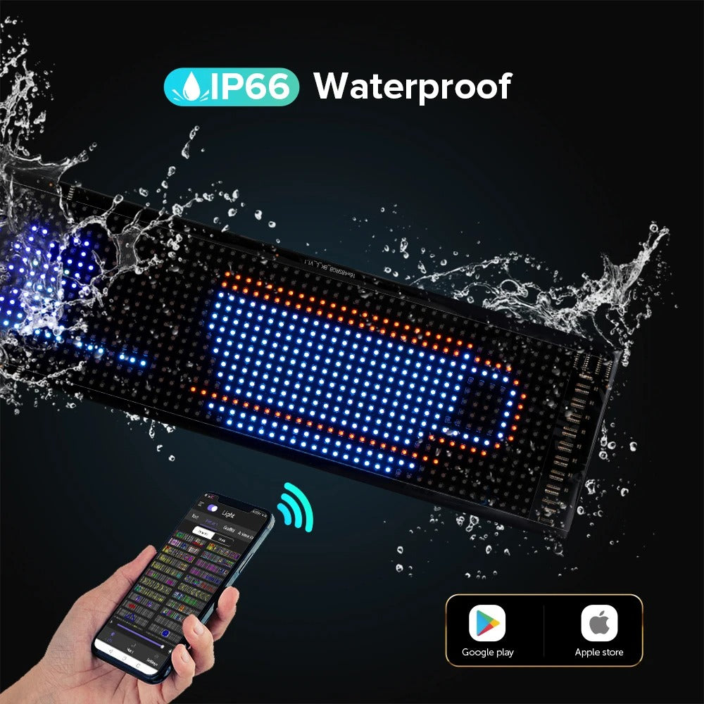 AutoGlowy - Flexible LED Message Display
