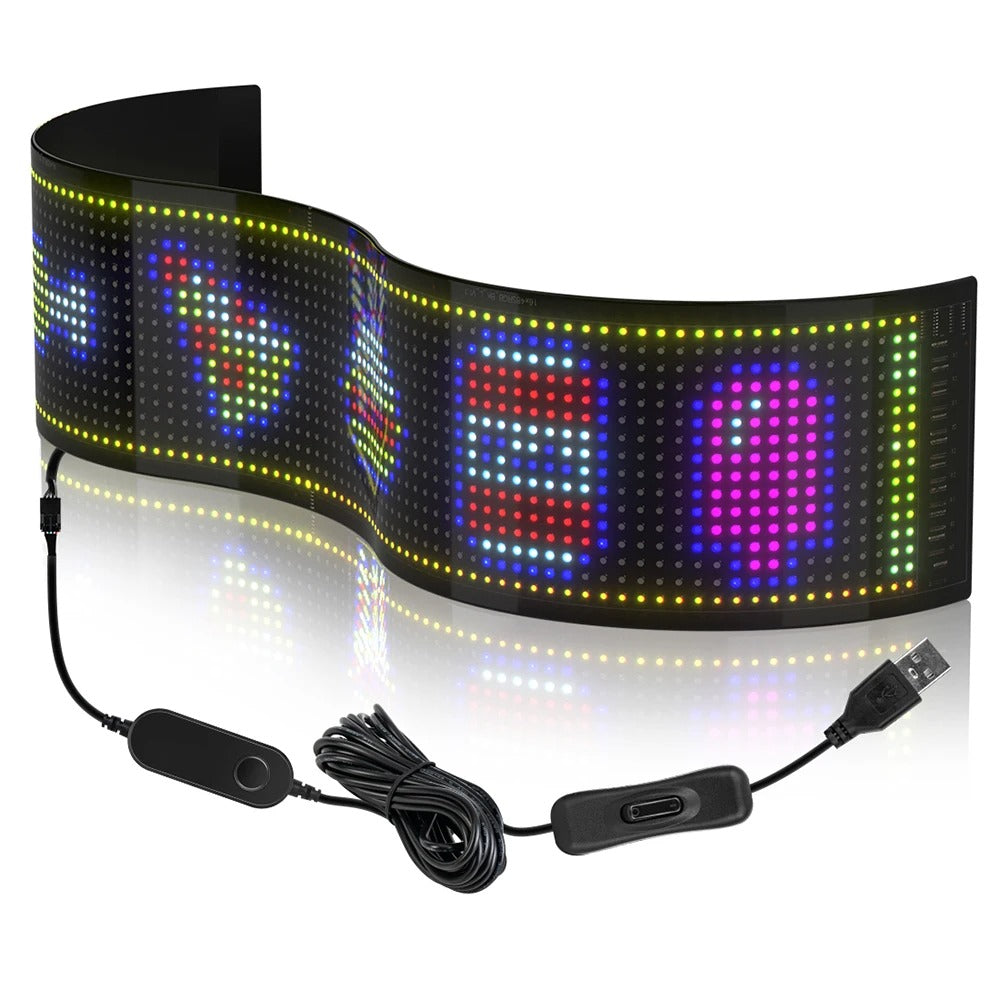 AutoGlowy - Flexible LED Message Display