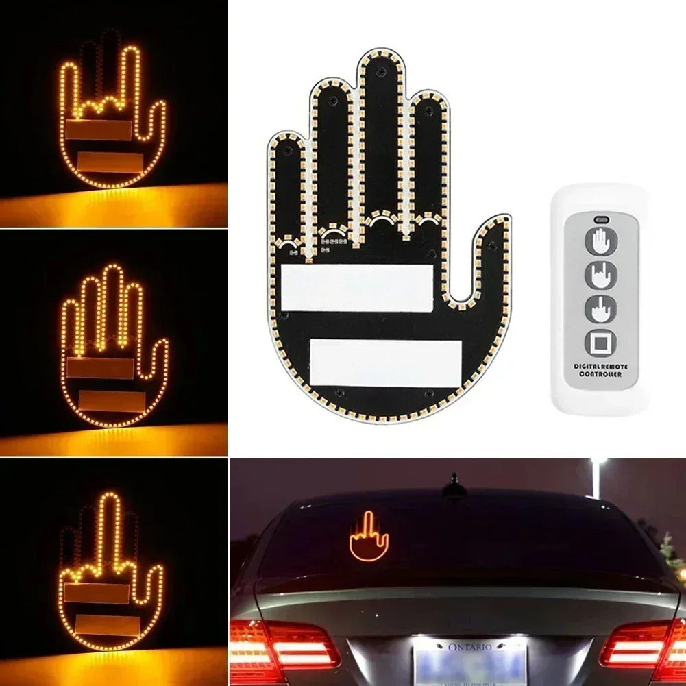 AutoGlowy - Finger LED Message Sign