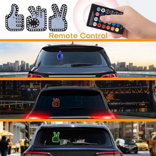 AutoGlowy - Hand LED Message Sign