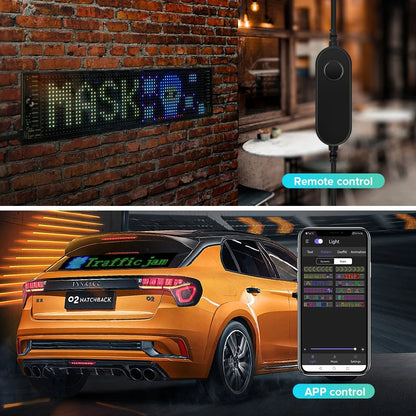 AutoGlowy - Flexible LED Message Display